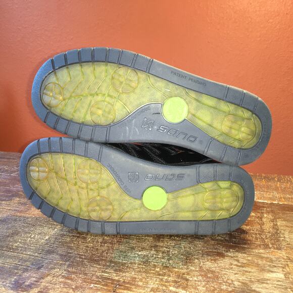 Sano by Mephisto Escape Black Patent Lace Up Sneaker Walking Shoe Womens 7.5 - Picture 9 of 12